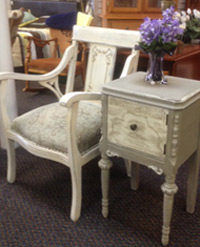 Side Chair Table
